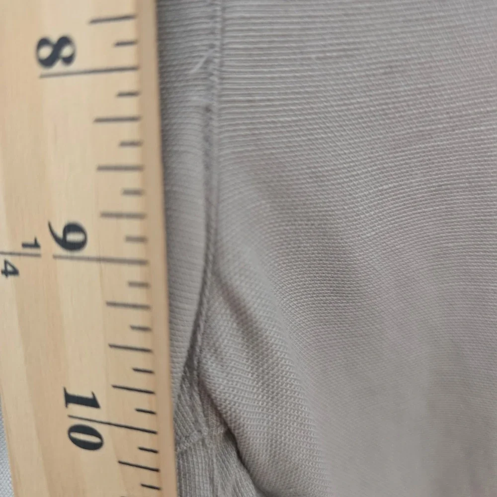 Aritzia Wilfred Allant‎ Linen Blend Tie Waist Pleated Trouser Sz 4 Quiet Luxury